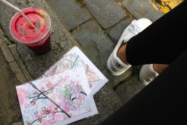 Columbia Road Juice and Cards